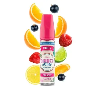 Dinner Lady - Pink Berry 0mg 50ml