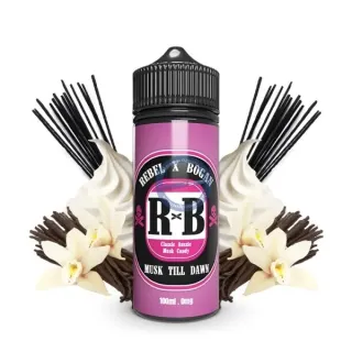 Rebel x Bogan - Musk Till Dawn  Shortfill eliquid 0mg 100ml