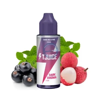 T-Juice - Dark Enigma shortfill liquid 100ml 0mg