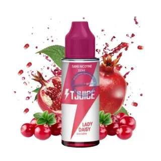 T-Juice - Lady Daisy shortfill liquid 100ml 0mg