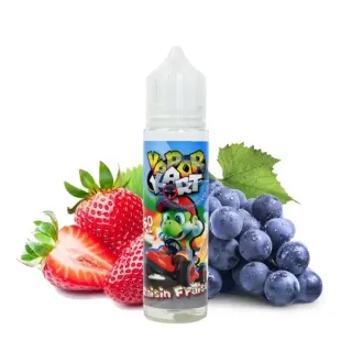 Vapor Kart - Raisin Fraise shortfill liquid 0mg 50ml