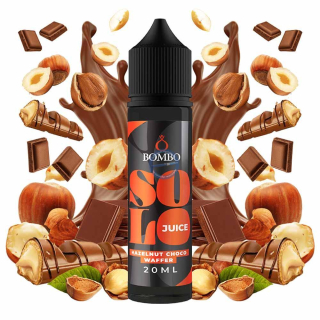 Bombo Solo Juice - Hazelnut Choco Waffer 20ml/60ml Longfill e cigaretta aroma