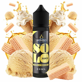 Bombo Solo Juice - Vanilla Biscuit 20ml/60ml Longfill e cigaretta aroma