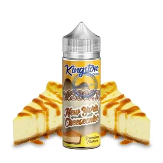 Kingston - New York Cheesecake 0mg 100ml shortfill e-liquid