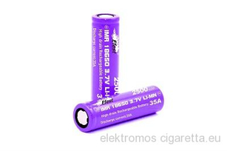 E cigi  akkumulátor Efest 35A IMR 18650 3000mah flat top