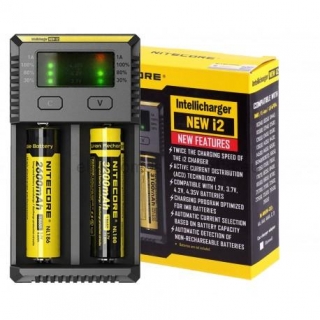 Nitecore I2 V2 akkumulátor töltő